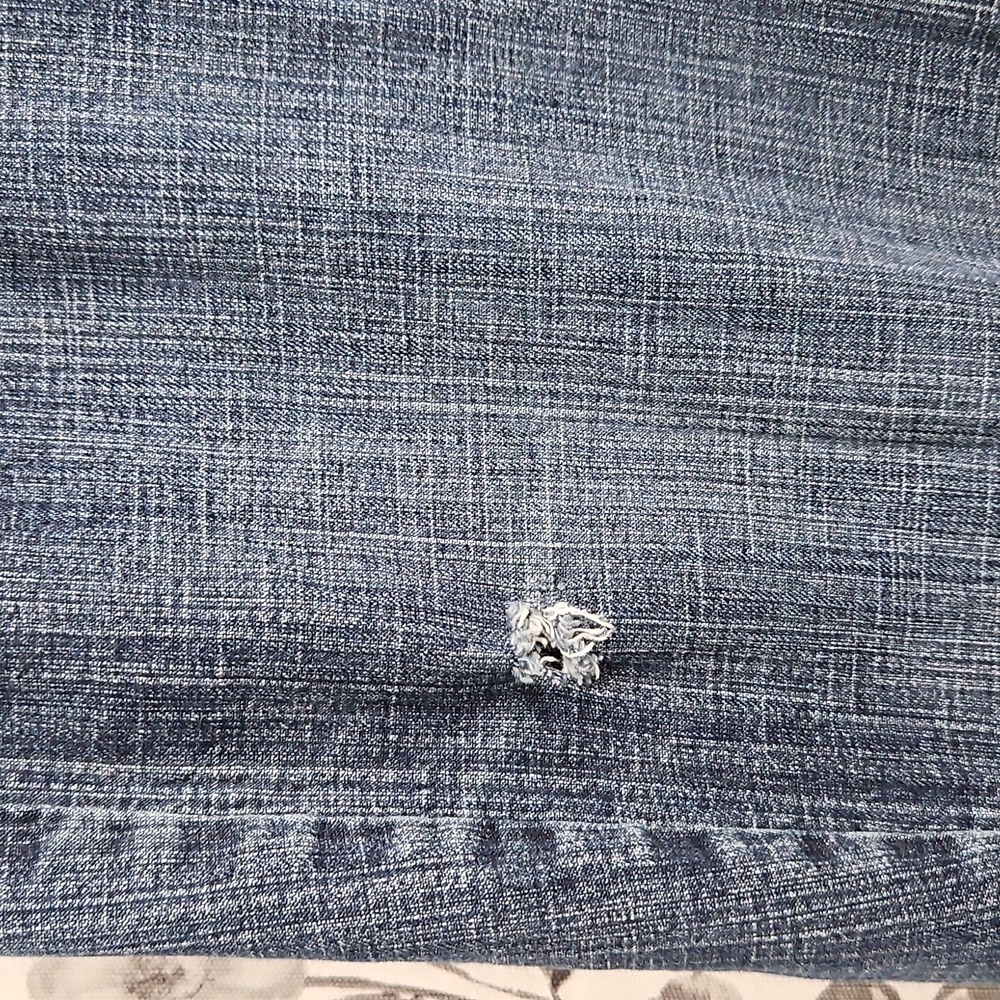 Lee RidersDark Blue Straight Leg Jeans In Size 16 - Picture 6 of 8